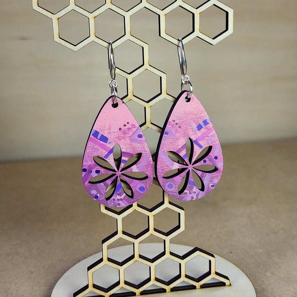 Floral Earrings Design A