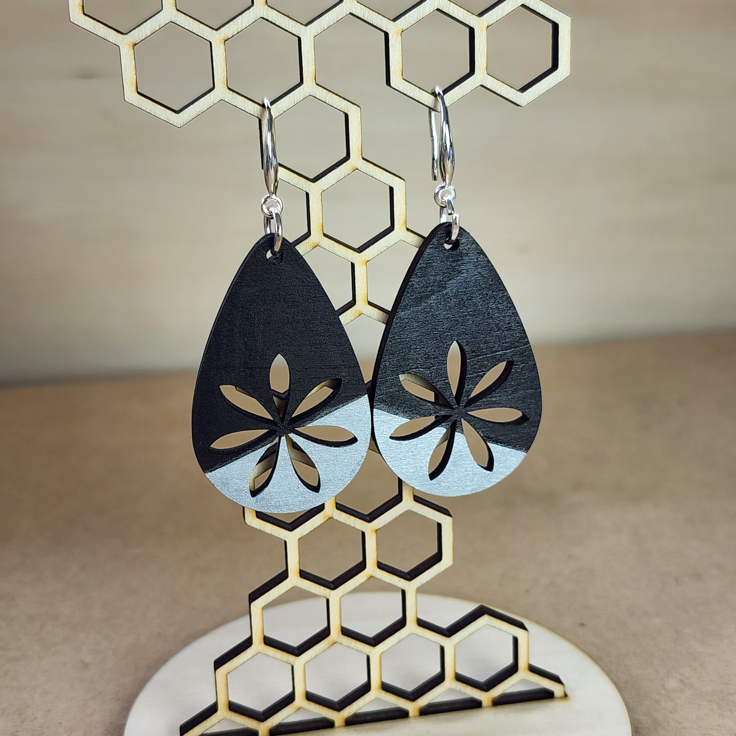 Floral Earrings Design A