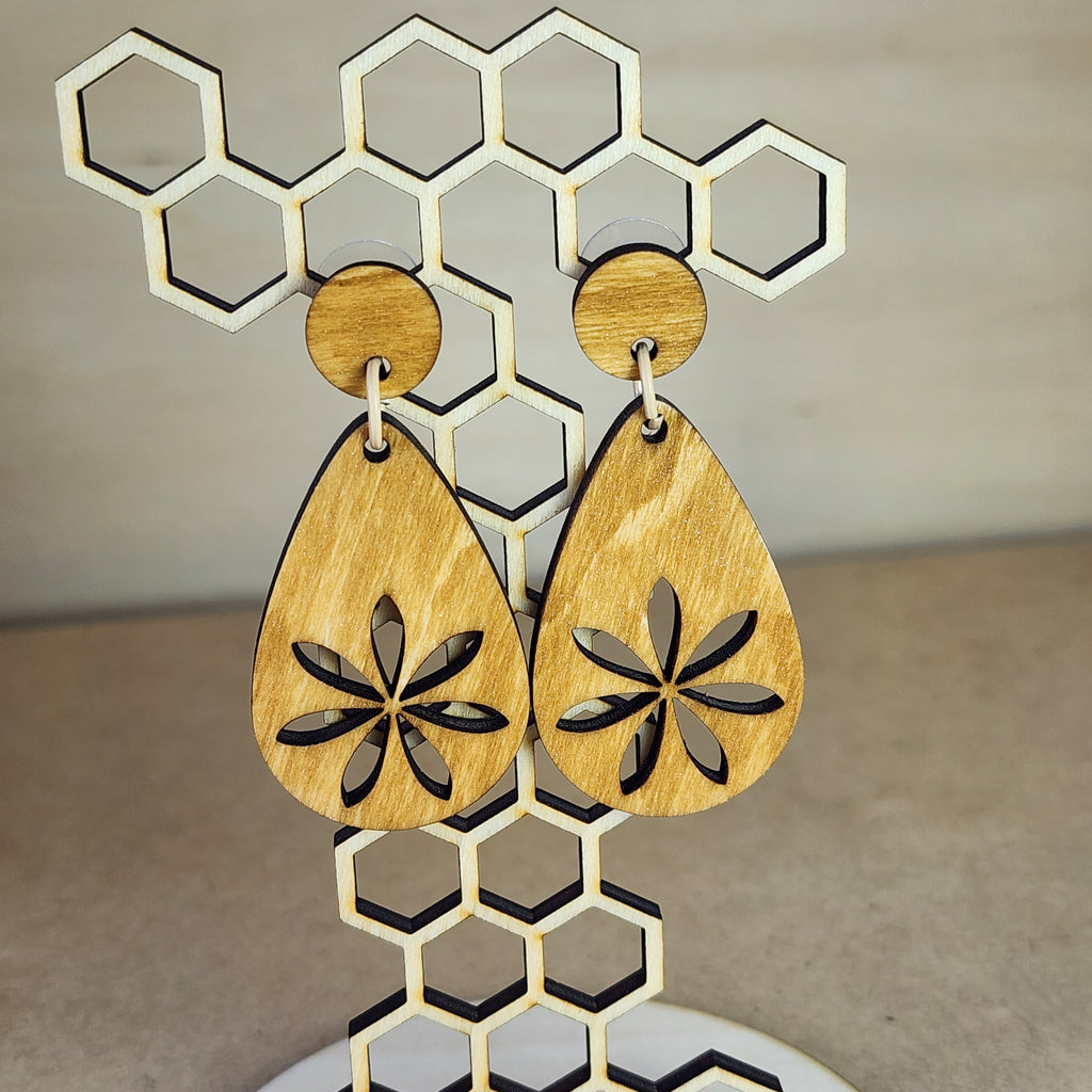 Floral Earrings Design A