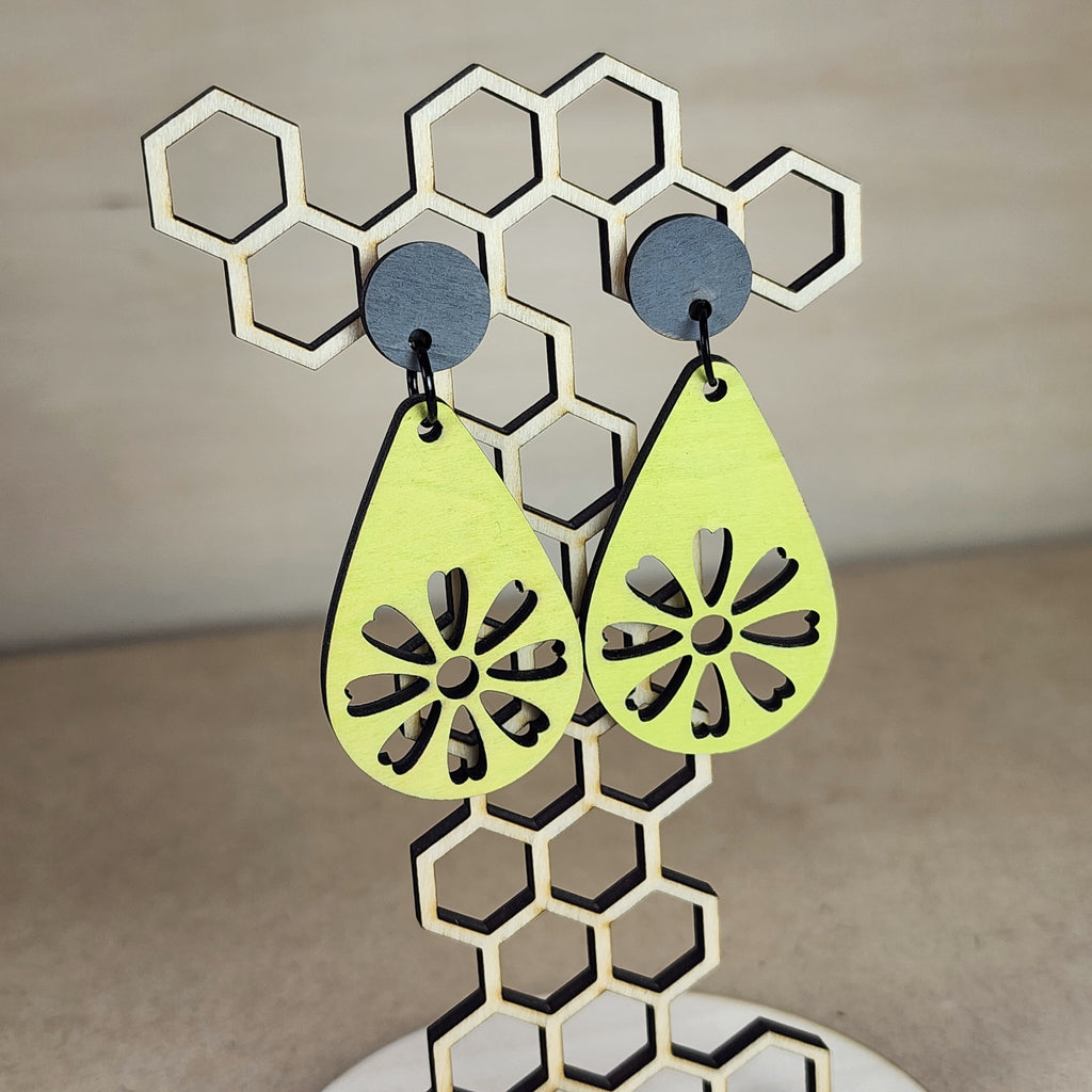 Floral Earrings Design C