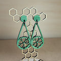 Floral Earrings Design D