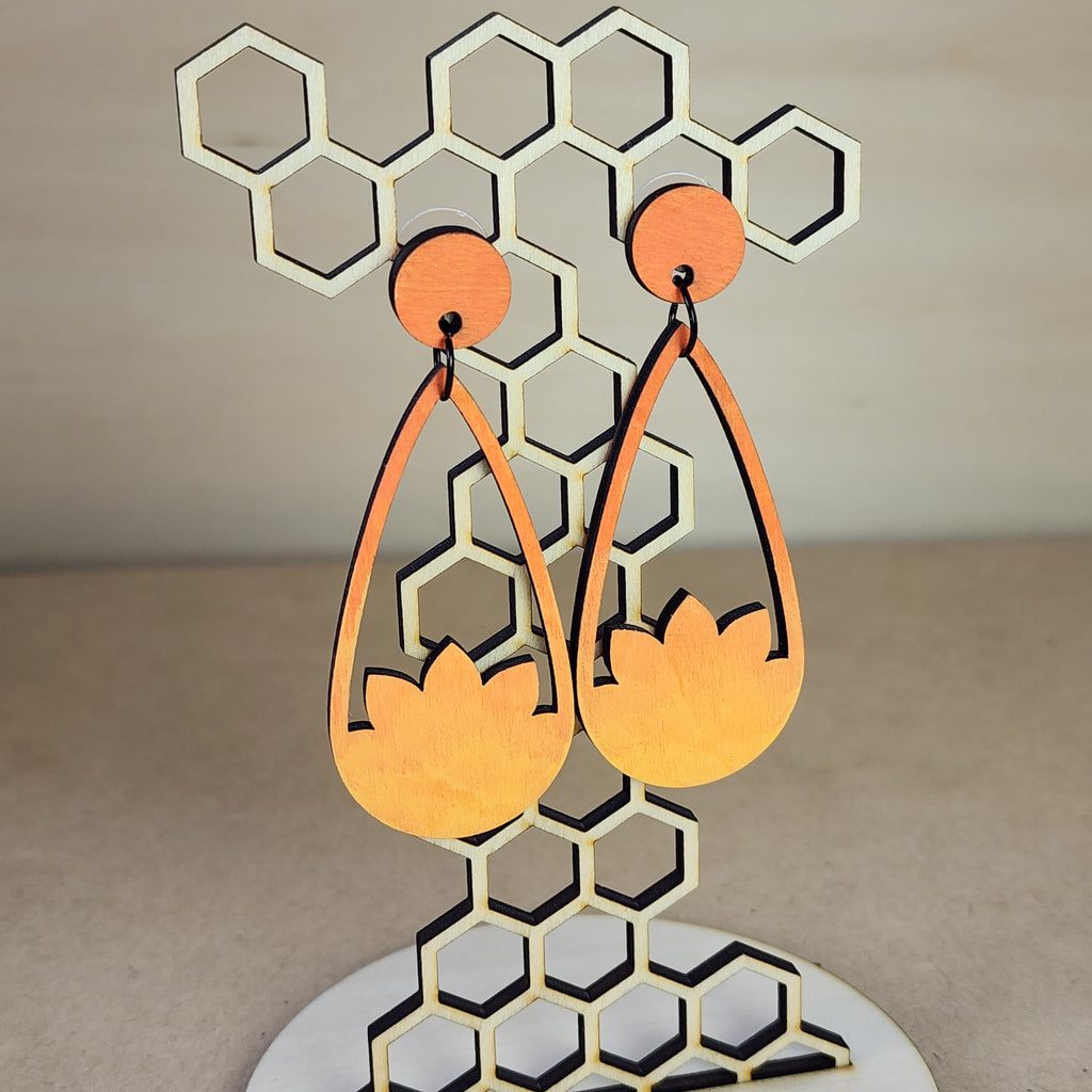 Floral Earrings Design E