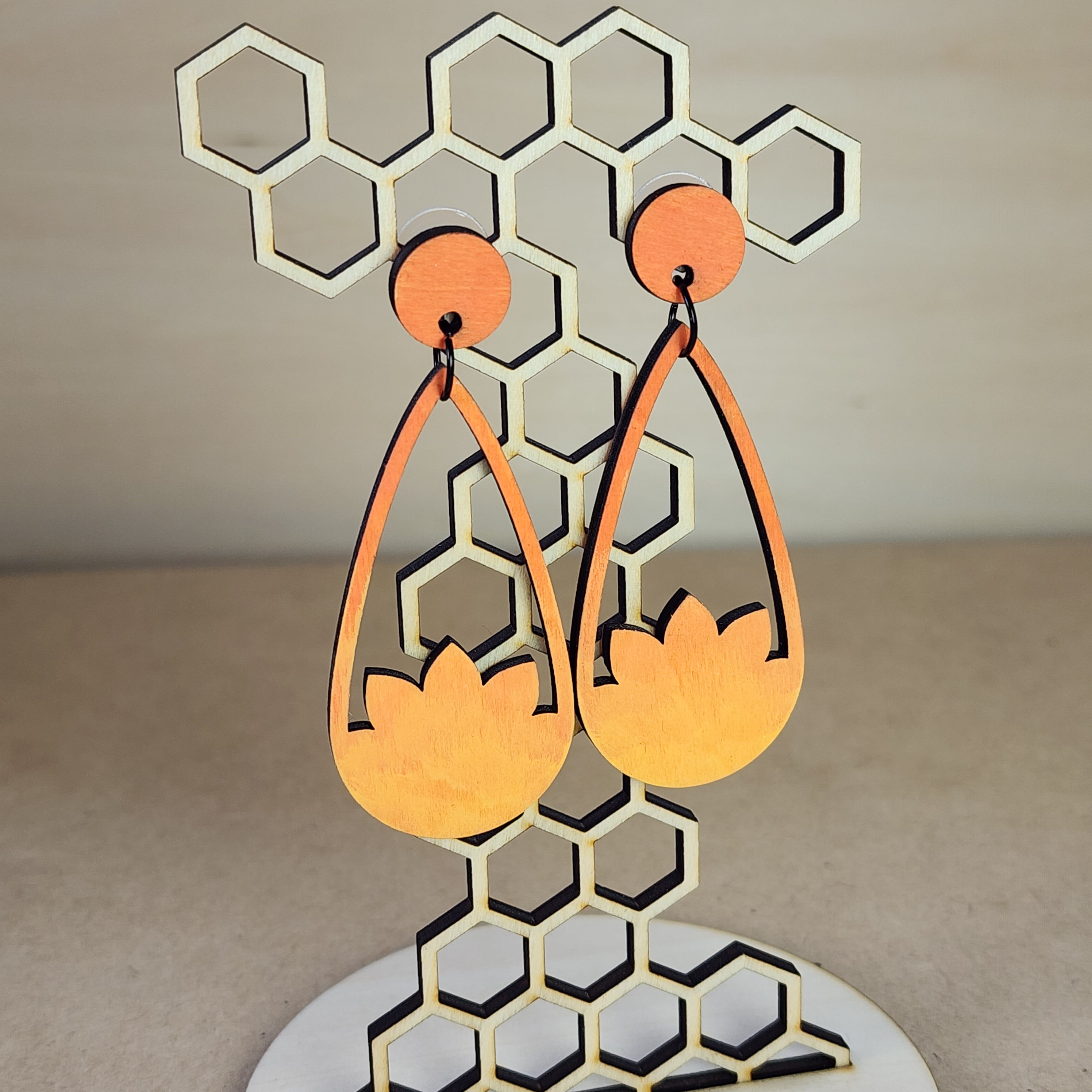 Floral Earrings Design E