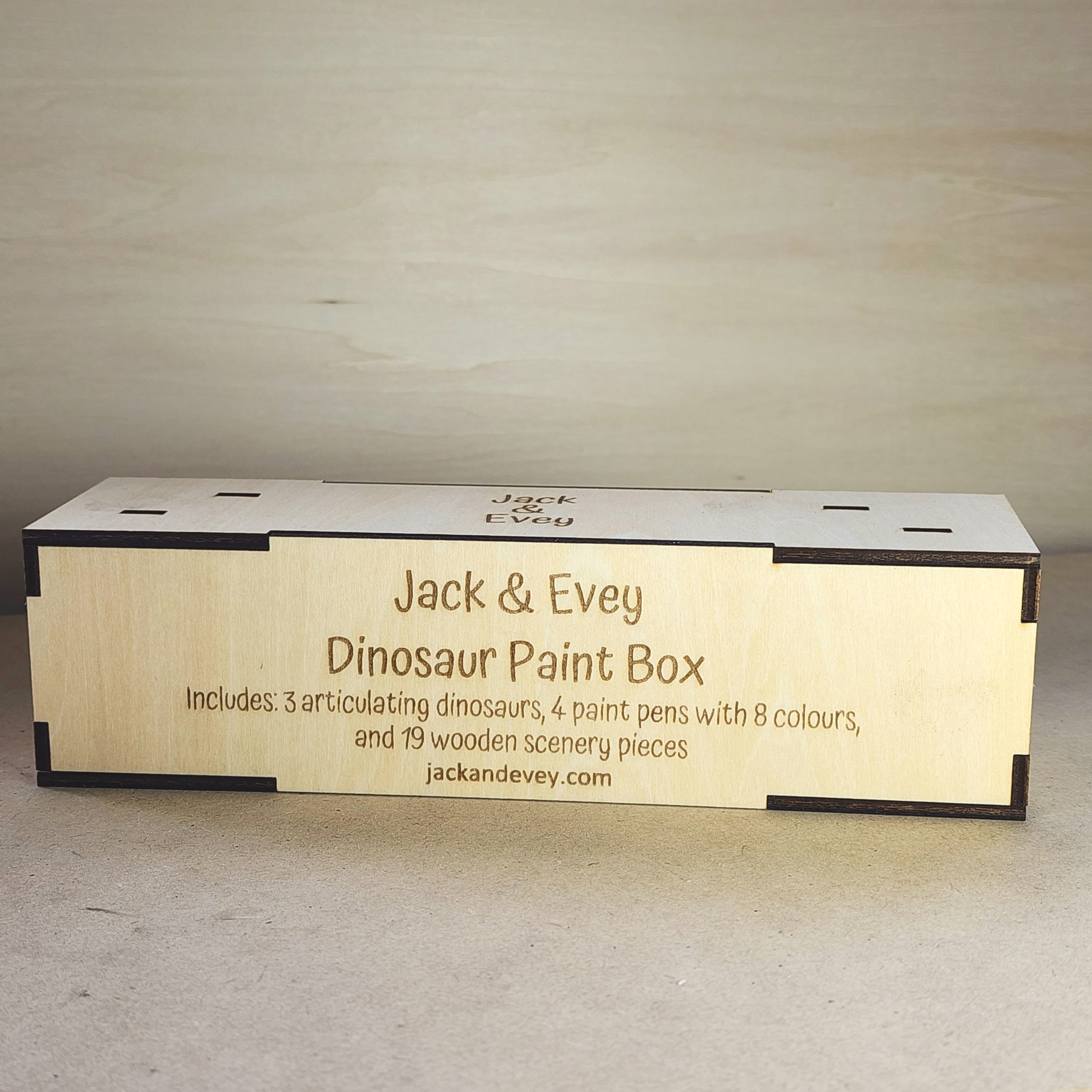 Dinosaur Paint Box