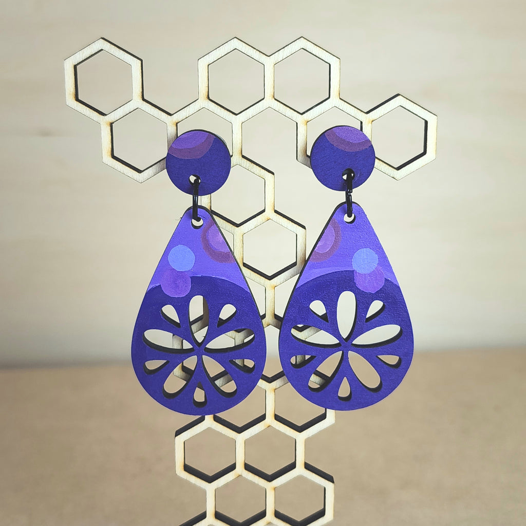 Floral Earrings Design B