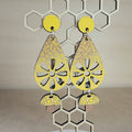 Floral Earrings Design C