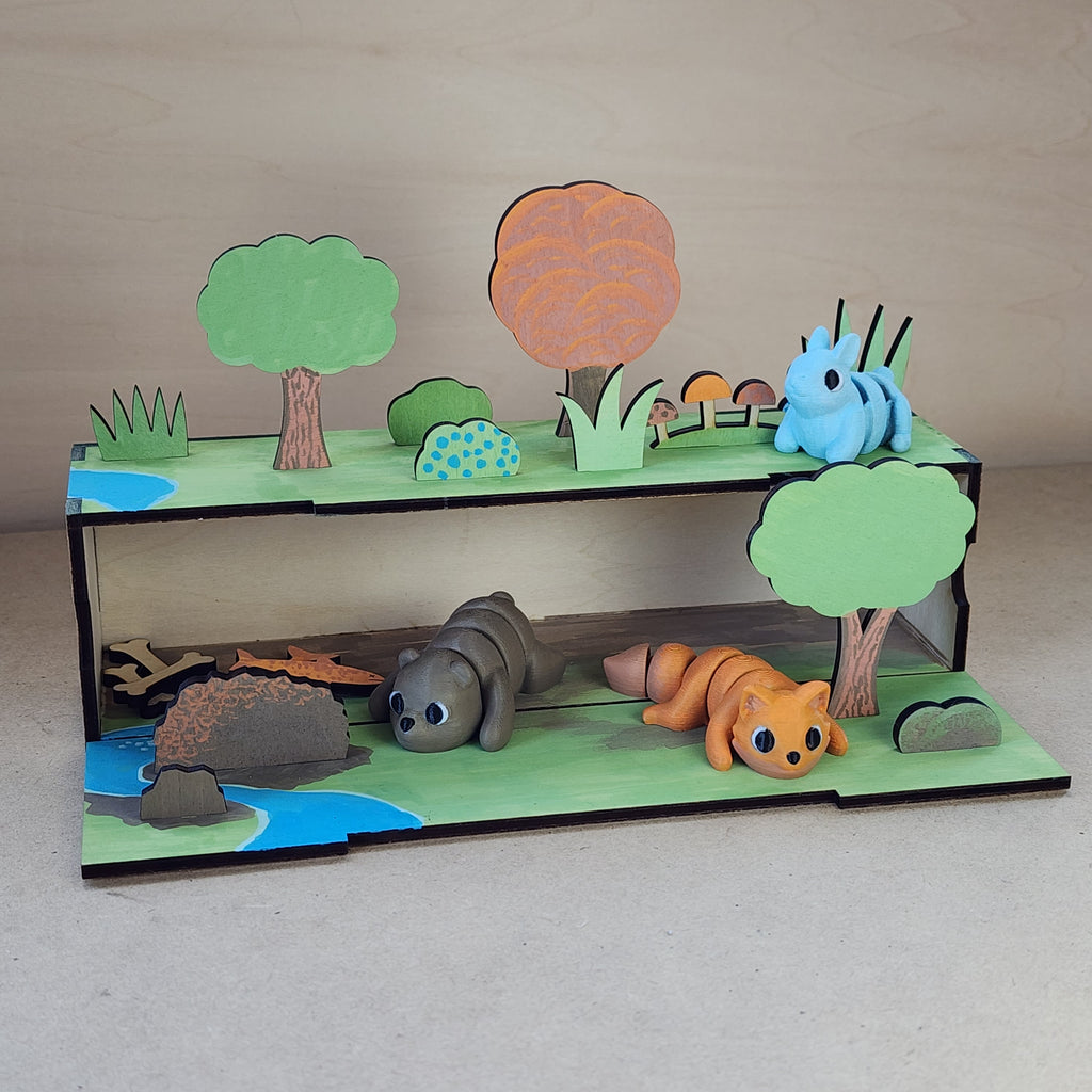 Forest Friends Paint Box