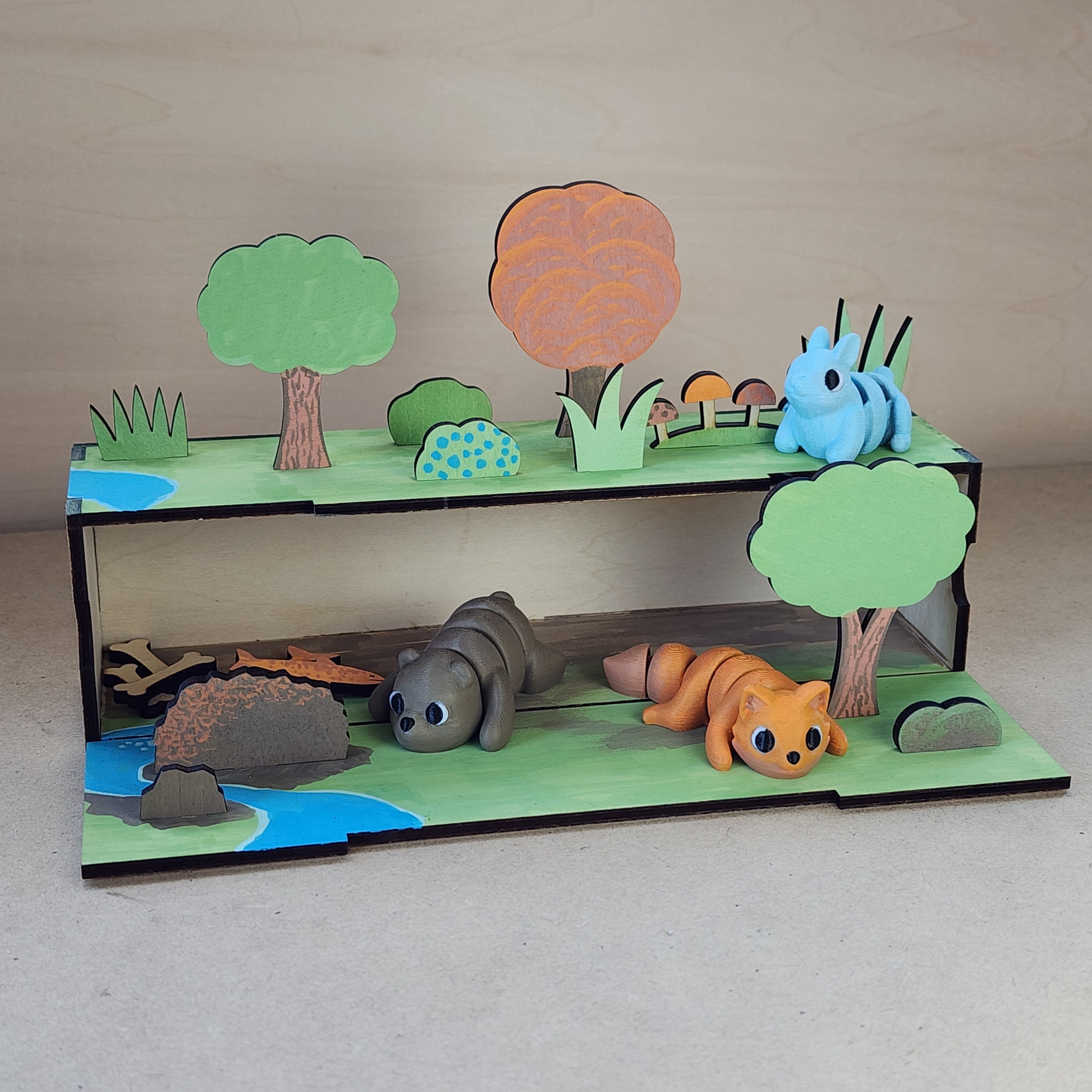 Forest Friends Paint Box