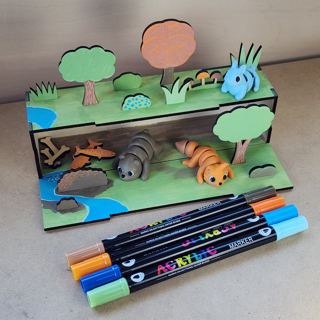 Forest Friends Paint Box