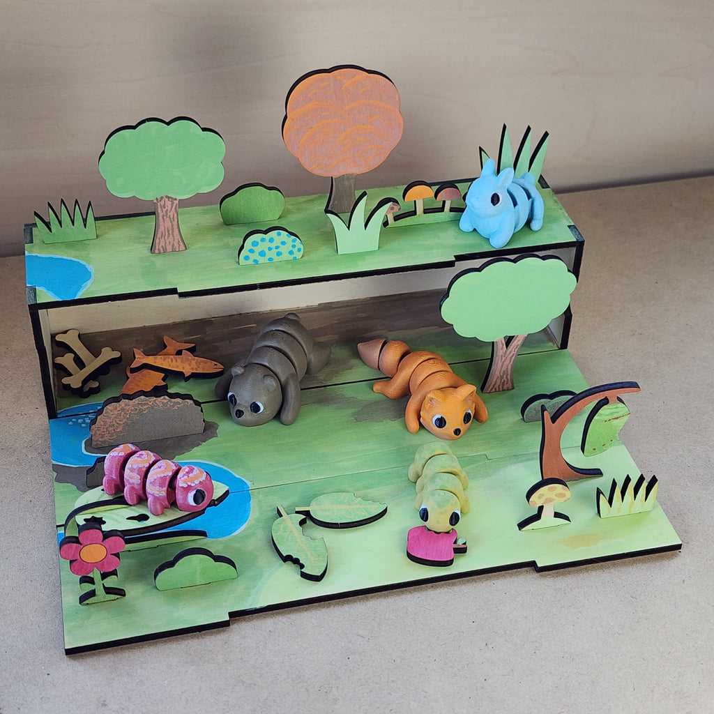 Forest Friends Paint Box
