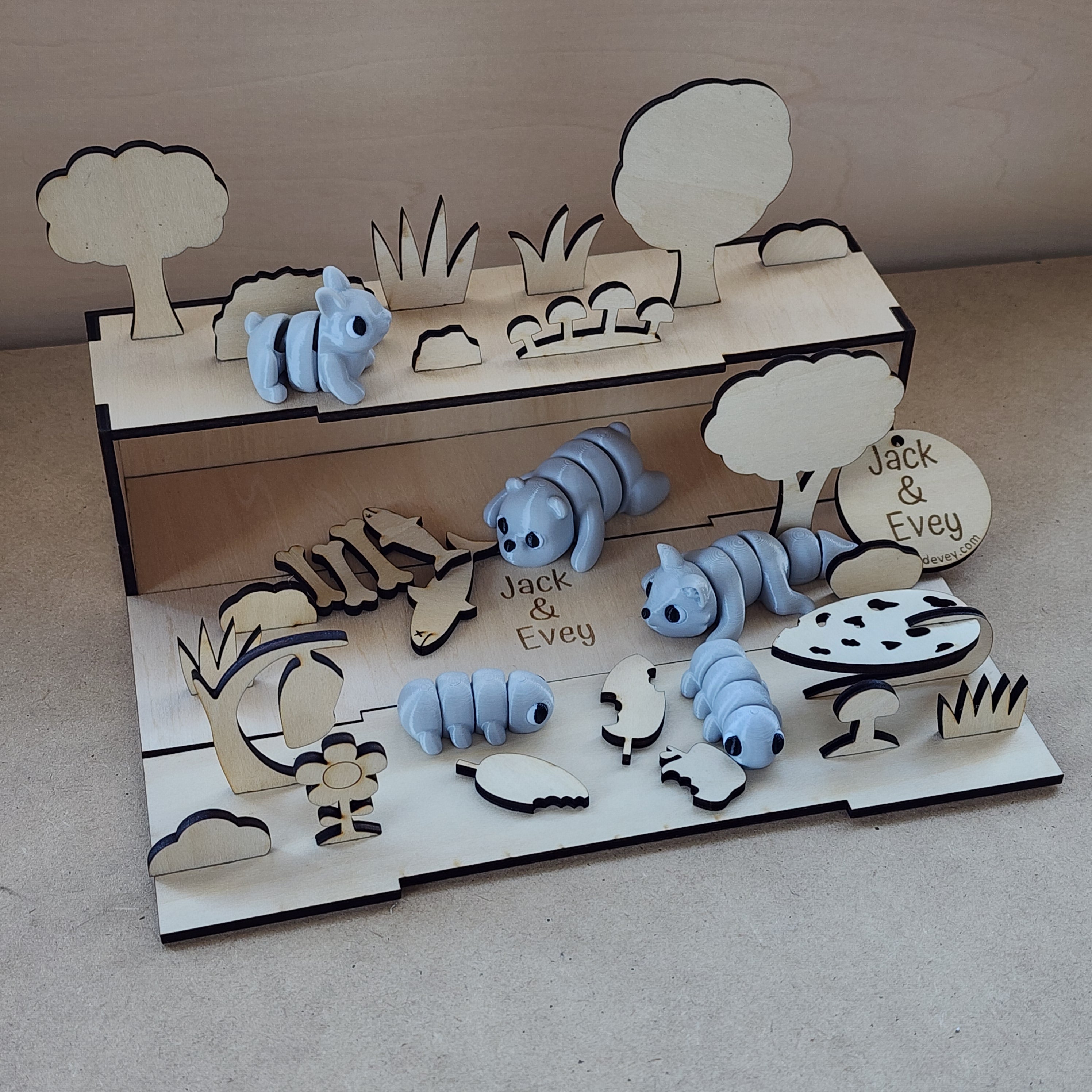 Forest Friends Paint Box