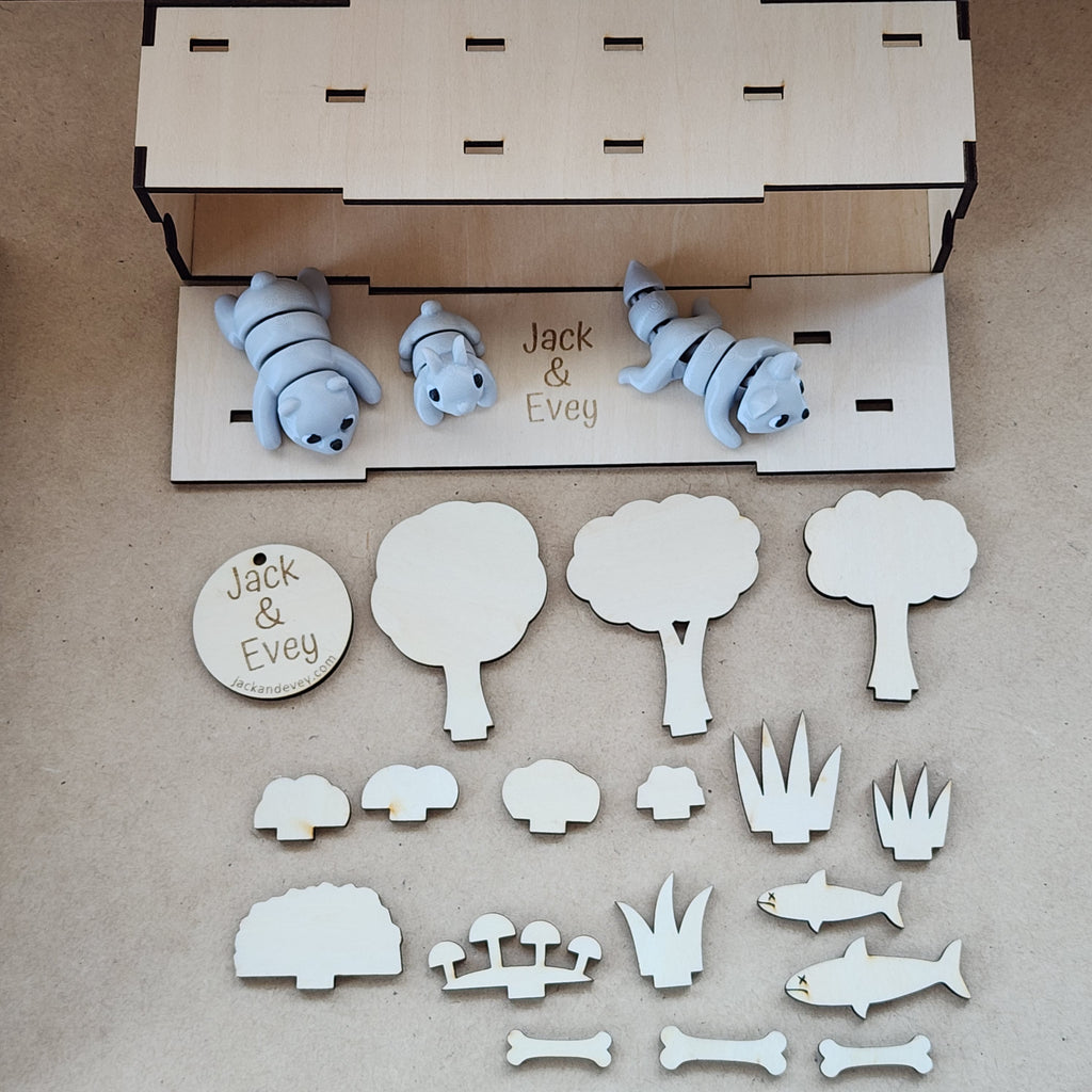 Forest Friends Paint Box