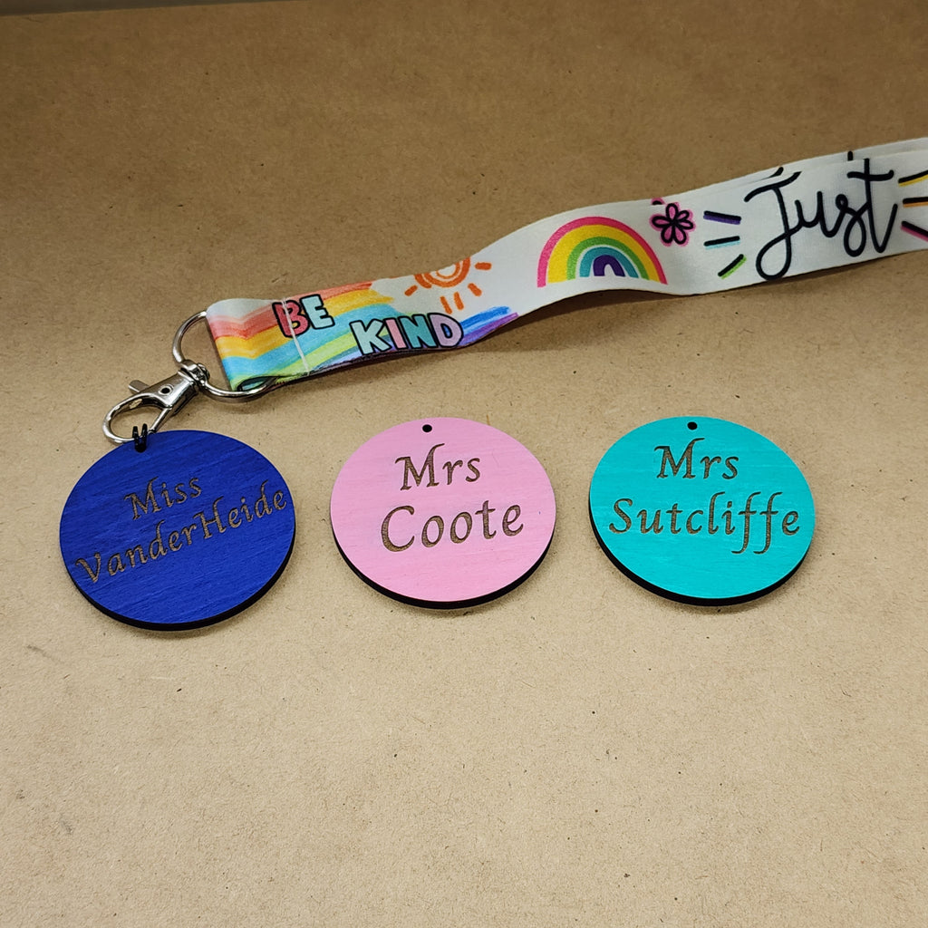 Custom Teacher Lanyard