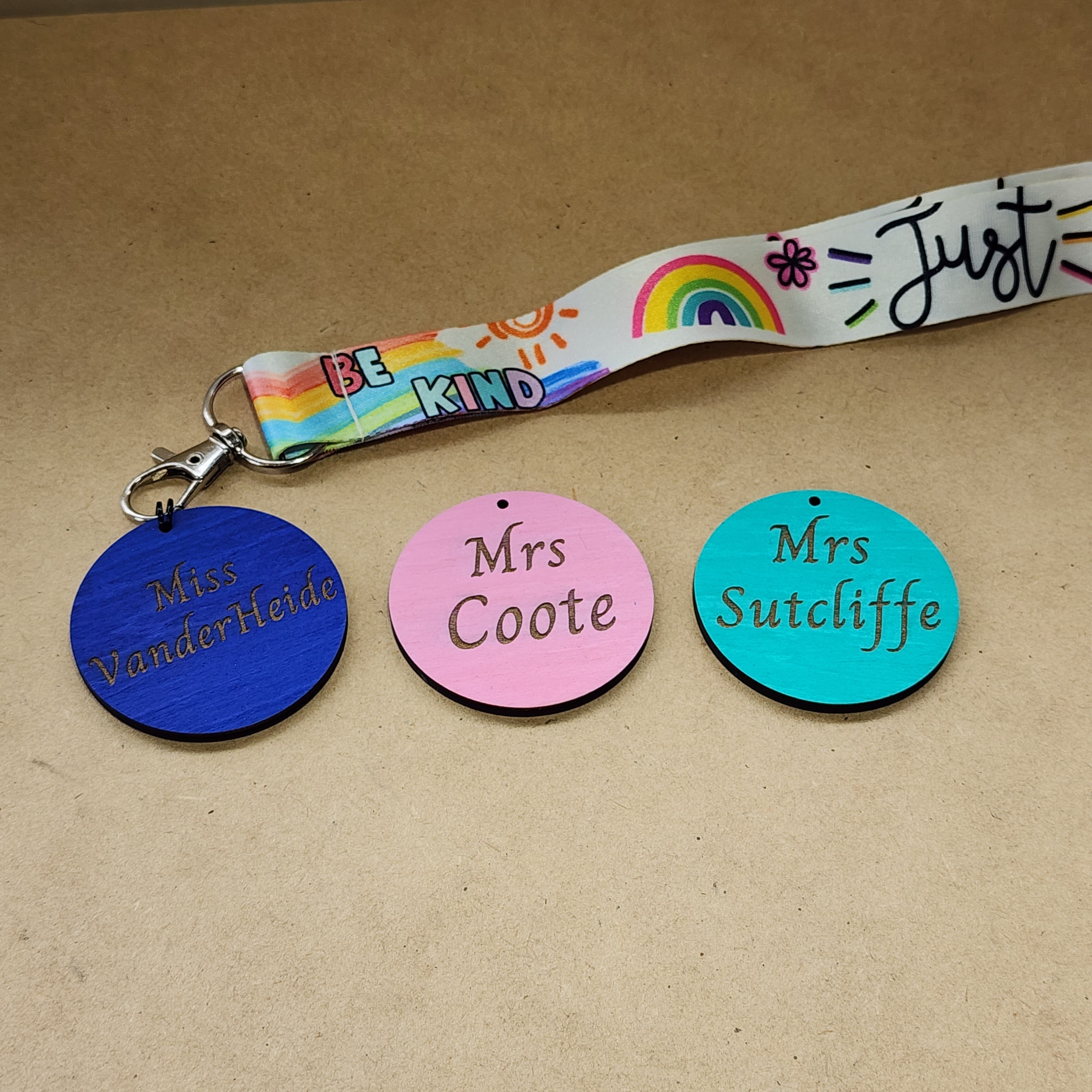 Custom Teacher Lanyard
