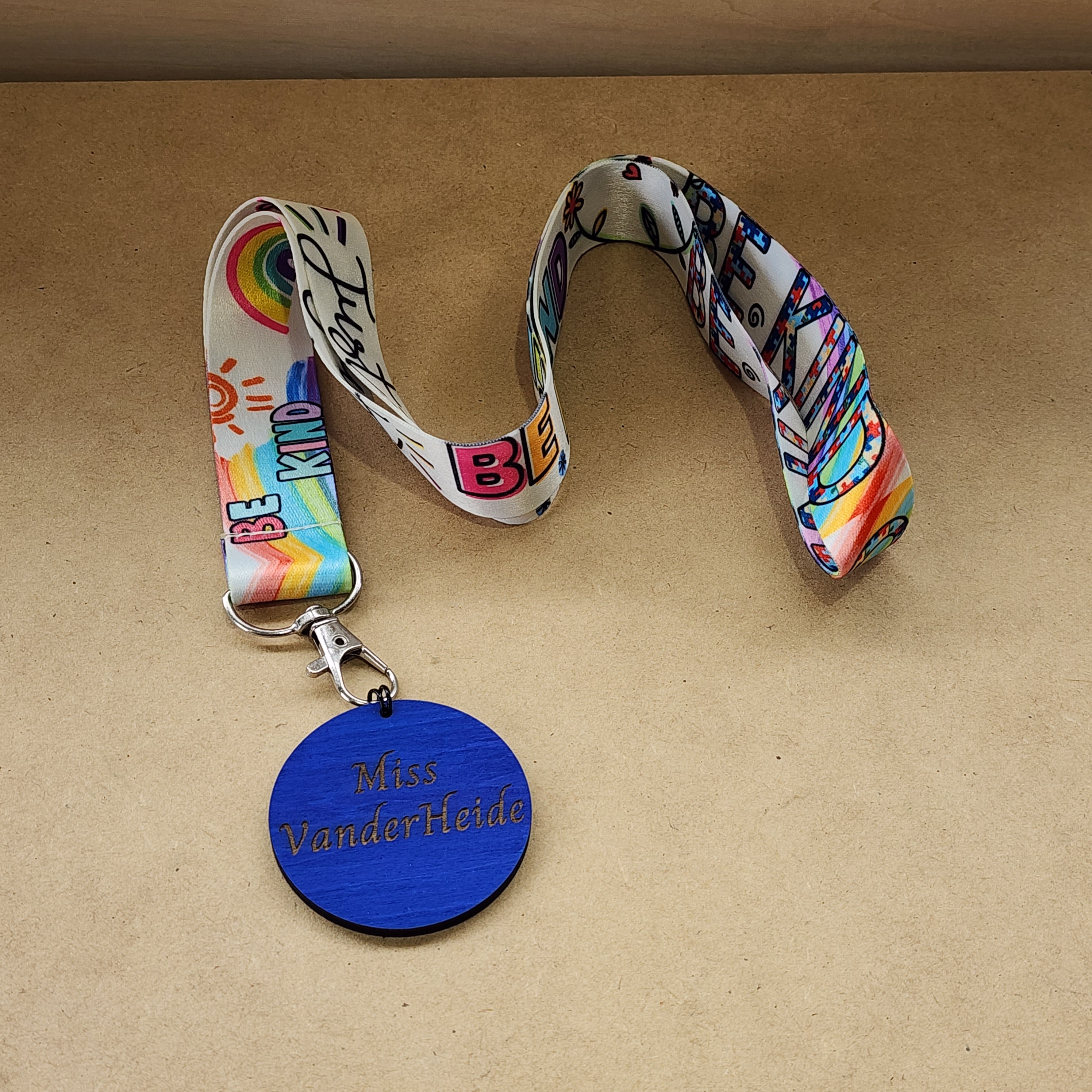 Custom Teacher Lanyard